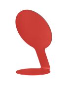 Specchio da tavolo Feys rosso papavero - 18x12x26 cm