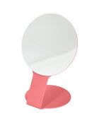 Feys roze tafelspiegel - 18x12x26 cm