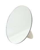 Miroir de table Tako crème - 20x10x18 cm