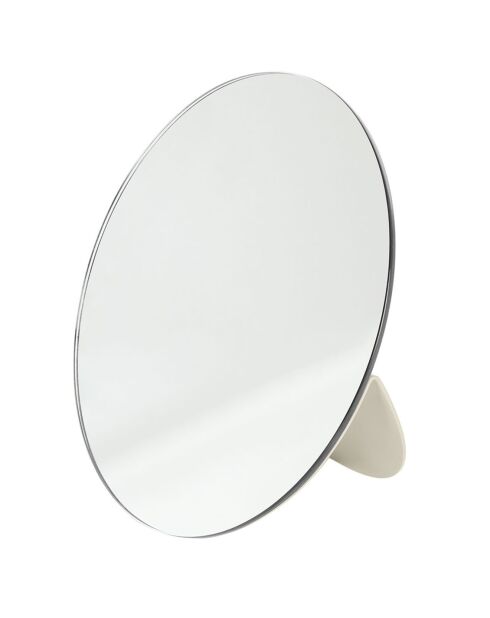 Miroir de table Tako crème - 20x10x18 cm