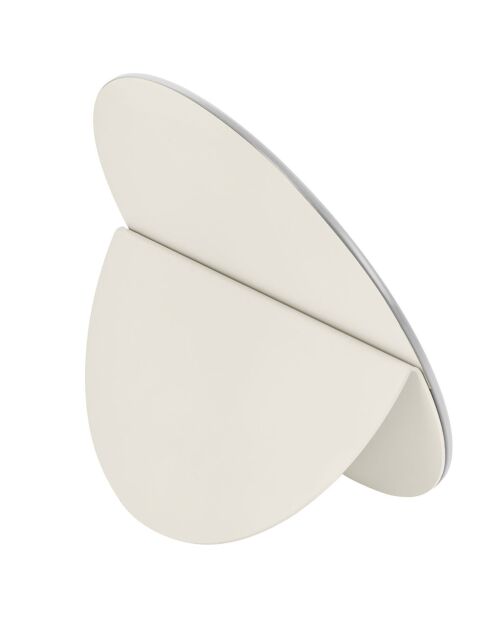 Miroir de table Tako crème - 20x10x18 cm