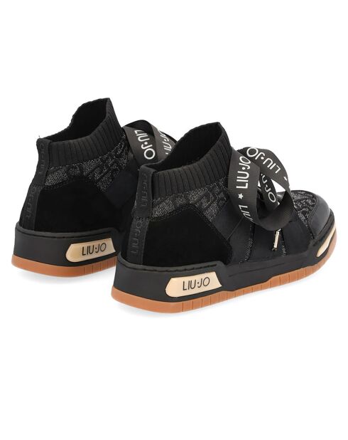 Sneakers Gyn noir/argenté