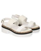 Sandales Paulina blanches - Talon 5.5 cm