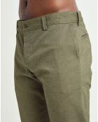 Pantalon sar marron/kaki