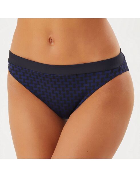 Bas de maillot de bain Pantxika bleu marine/noir