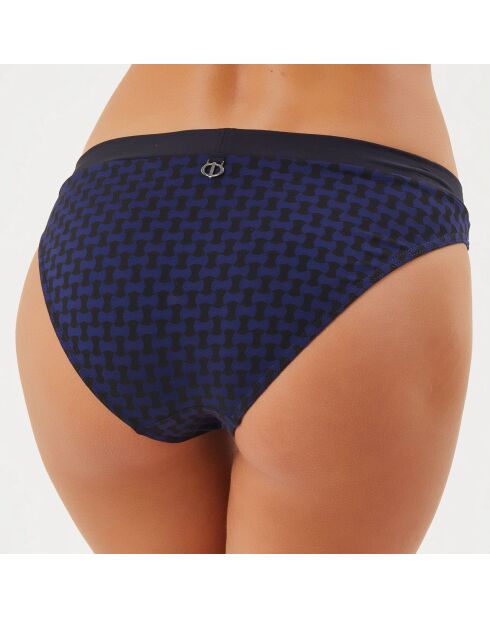 Bas de maillot de bain Pantxika bleu marine/noir