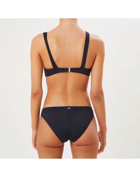 Haut de maillot de bain paddé Zenais noir