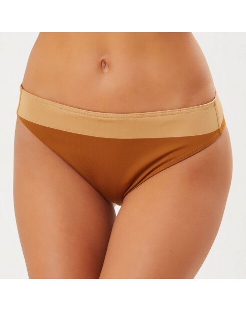 Bas de maillot de bain Pantxoa moka/beige