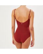 Maillot de Bain 1 pièce Eneko bordeaux