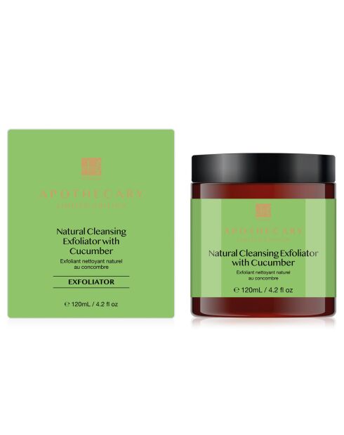 Exfoliant nettoyant naturel au concombre - 120 ml