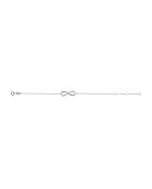 Infinity-Armband aus Silber und Zirkonia
