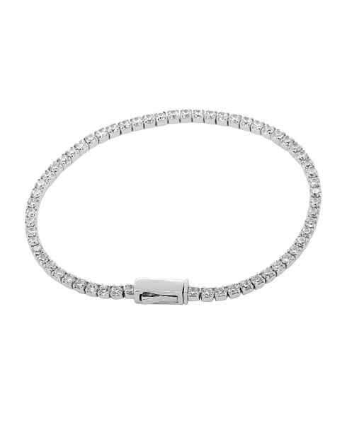 Ring Armband aus Silber und Zirkonia