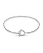 O-Armband aus Silber und Zirkonia