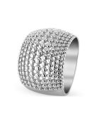 Bague Perlée en Argent