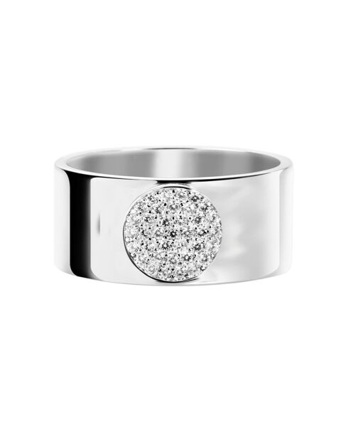 Bandring aus Silber und Zirkonia