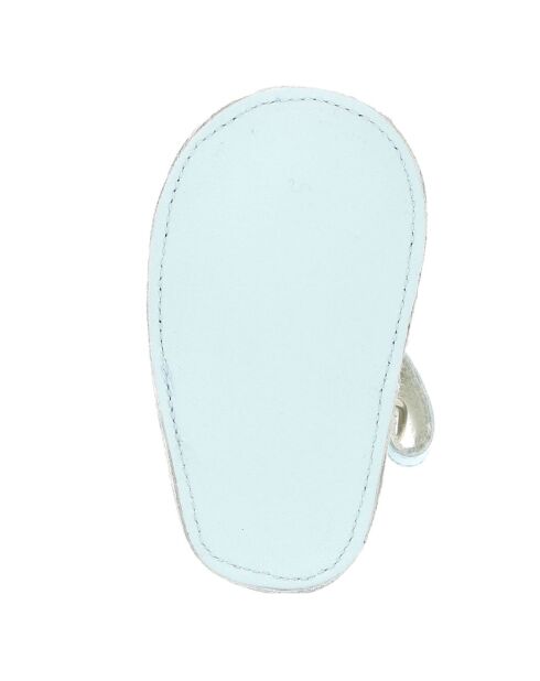 Sandalias de piel azules