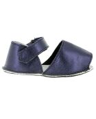 Sandalias de piel azules