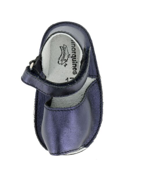 Sandalias de piel azules