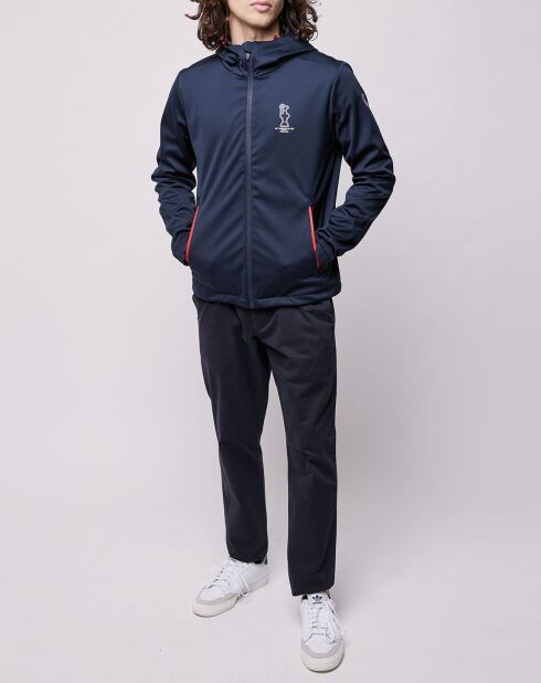 Veste San Diego Softshell bleu marine