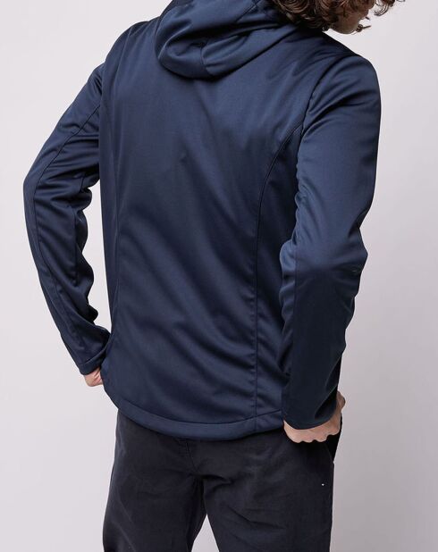 Veste San Diego Softshell bleu marine