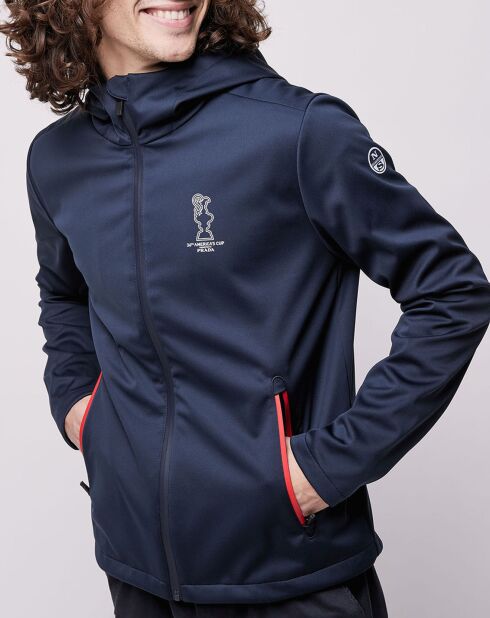 Veste San Diego Softshell bleu marine