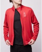 Sweat zippé Cowes Micropolaire rouge