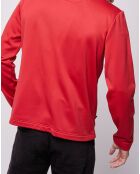 Sweat zippé Cowes Micropolaire rouge