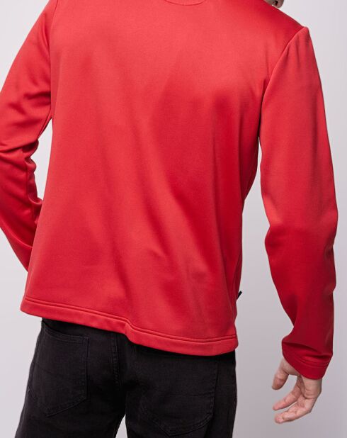 Sweat zippé Cowes Micropolaire rouge