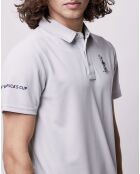 Polo Valencia Signature gris clair