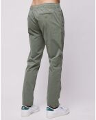 Pantalon chino slim Popplin Elastic kaki