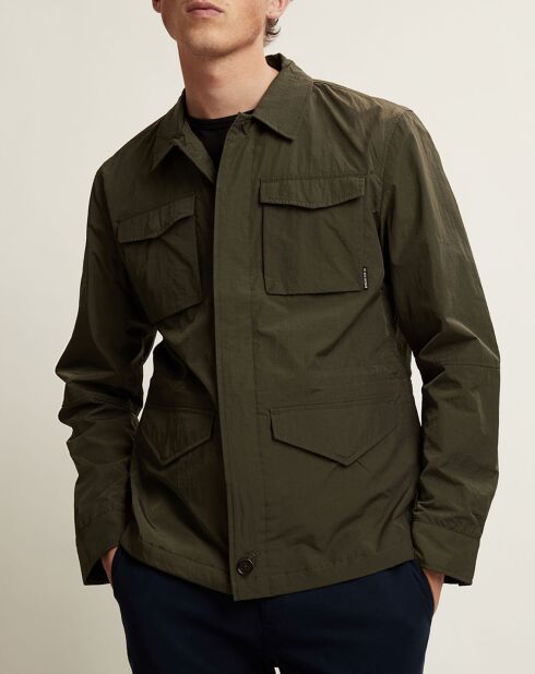Veste saharienne Noah vert foncé