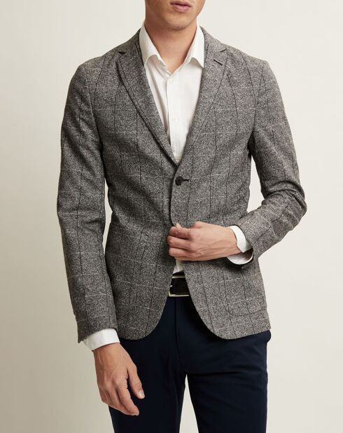 Veste en Laine mélangée Mohamed grise