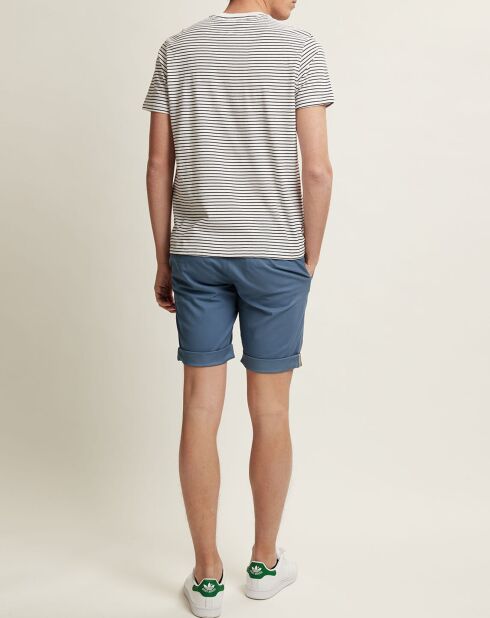 Eden weißes gestreiftes T-Shirt