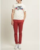 Pantalon Skinny Nolan teracotta
