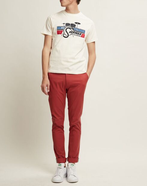 Nolan Teracotta Skinny-Hose