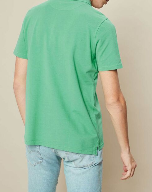 Polo in piqué menta