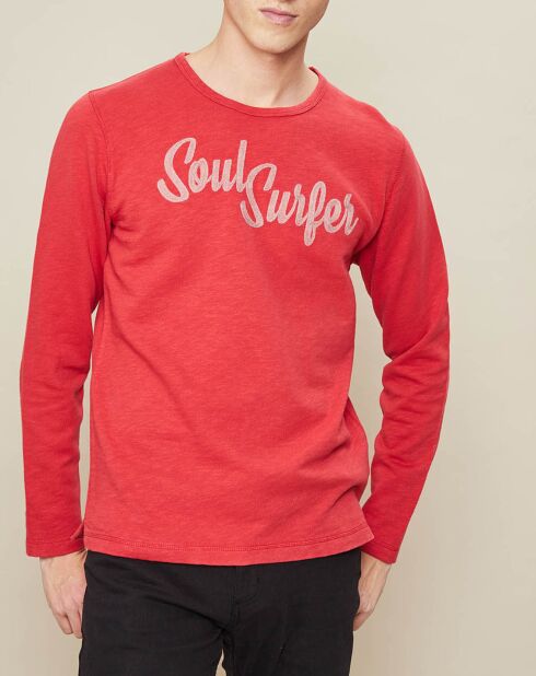 Sweat Light Crew Soul Surfer rouge