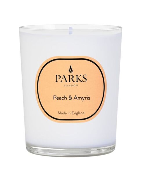 Bougie parfumée Aromatherapy Pêche & Amyris  - 1 mèche 50h