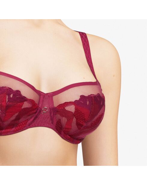 Soutien-gorge corbeille soft Montaigne rose