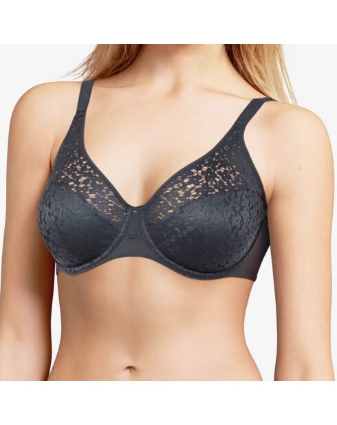 Soutien-gorge soft Norah gris bleu