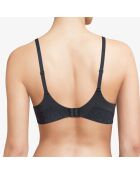 Soutien-gorge Norah en dentelle gris bleu