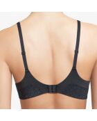 Soutien-gorge Norah en dentelle gris bleu