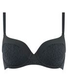 Soutien-gorge Norah en dentelle gris bleu