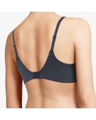 Soutien-gorge Norah gris bleu