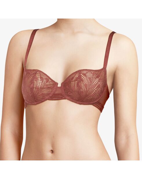 Soutien-gorge corbeille soft Thelma terracotta