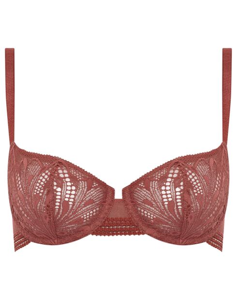 Soutien-gorge corbeille soft Thelma terracotta