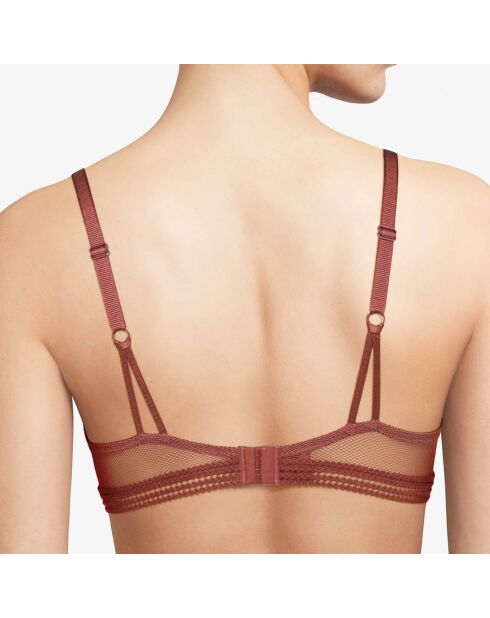 Soutien-gorge corbeille soft Thelma terracotta