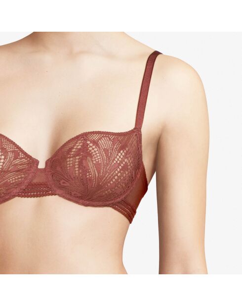 Soutien-gorge corbeille soft Thelma terracotta