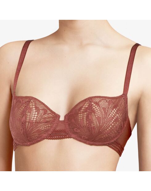 Soutien-gorge corbeille soft Thelma terracotta