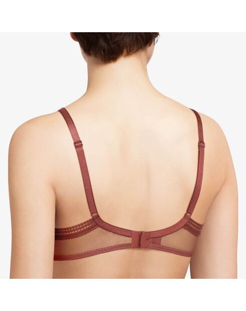 Soutien-gorge plongeant Thelma terracotta